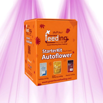 StarterKit Autoflower — Mineralisches Düngerset — Green House Feeding