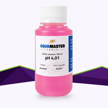 pH 4,01 Aqua Master Tools — Kalibrierlösung — 100 ml oder 5 L