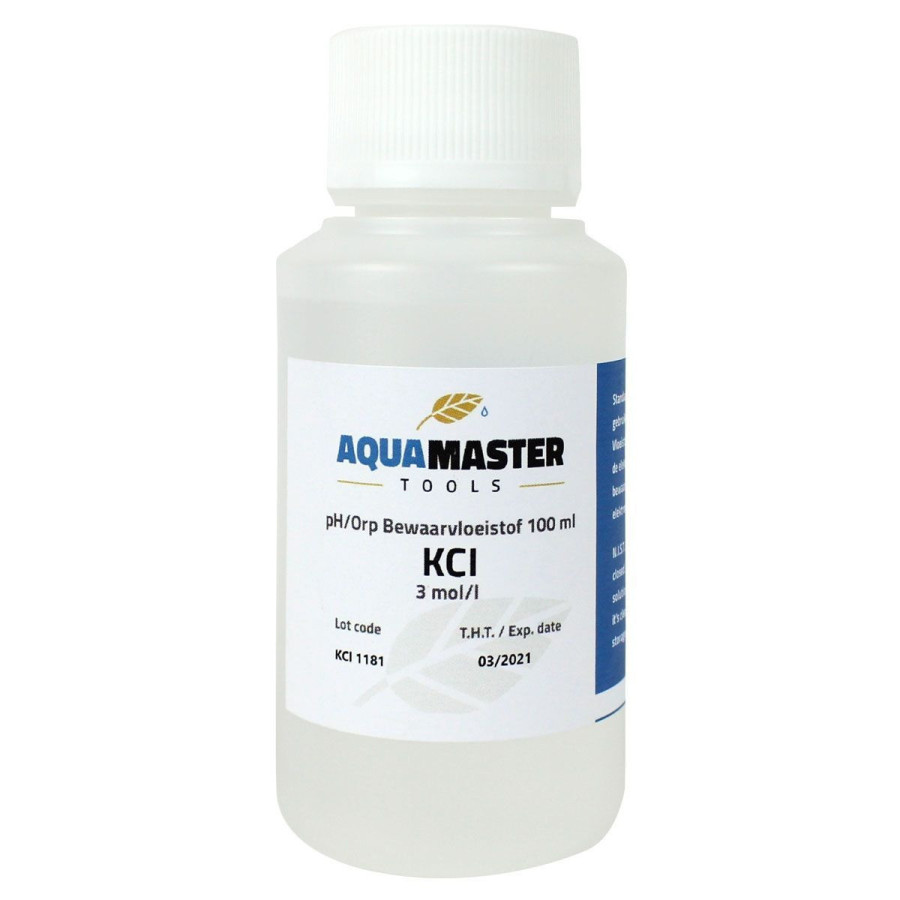 KCl Aqua Master Tools — Aufbewahrungslösung — 100 ml — Detailansicht