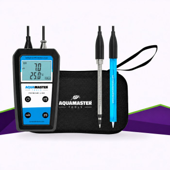 H600 Pro Substrat Aqua Master Tools — Messgerät für pH, EC, TDS, PPM und Temperatur für Substrate — Hauptansicht