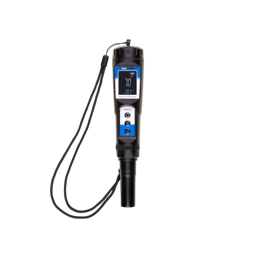 Combo Pen P160 Pro2 Aqua Master Tools — Messgerät für pH, EC, TDS, PPM und Temperatur — Detailansicht