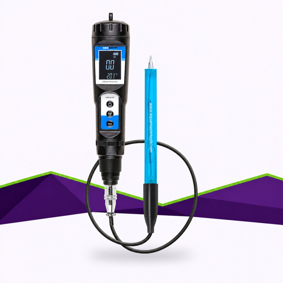 S300 Pro3 Aqua Master Tools — Messgerät für pH und Temperatur für Substrate — Hauptansicht