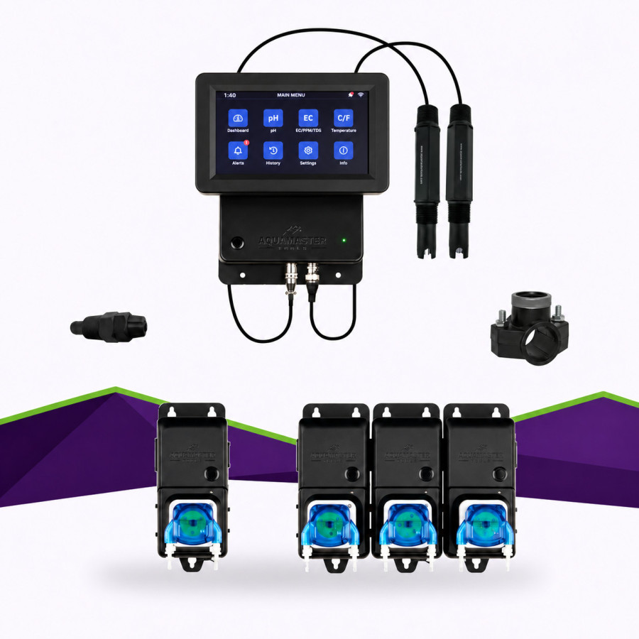 C800 Pro Inline Aqua Master Tools Kit — pH + 3 Nährstoffe — Hauptansicht