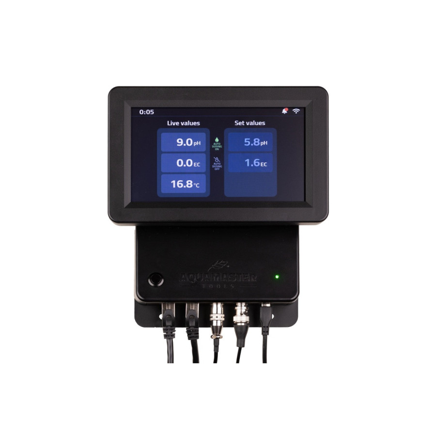 C800 Pro Inline Aqua Master Tools — pH-/EC-Regler ohne Pumpe — Detailansicht