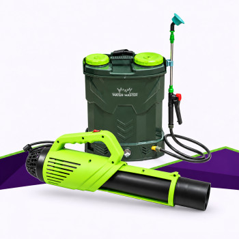 Water Master Bazooka 18 L Set &ndash; elektrisches Spr&uuml;hger&auml;t und Zerst&auml;uber