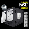 Geöffnete Garden HighPro Probox Basic 240 Growbox, 240 × 240 × 200 cm
