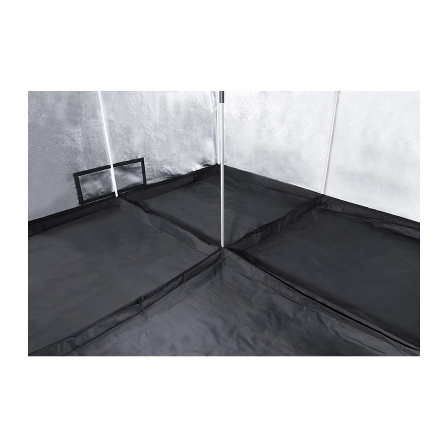 Geöffnete Garden HighPro Probox Basic 240 Growbox, 240 × 240 × 200 cm