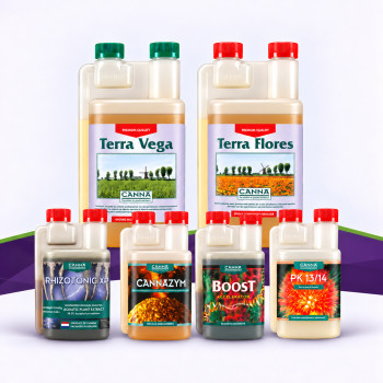 CANNA Terra Medium Set — GrowLED Auswahl