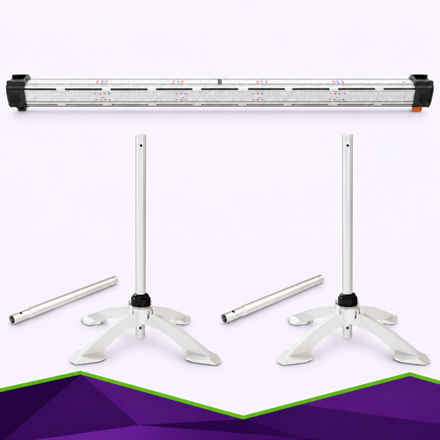 ThinkGrow Intra-Canopy-Set 120 W — 1 LED-Leiste und 2 Ständer