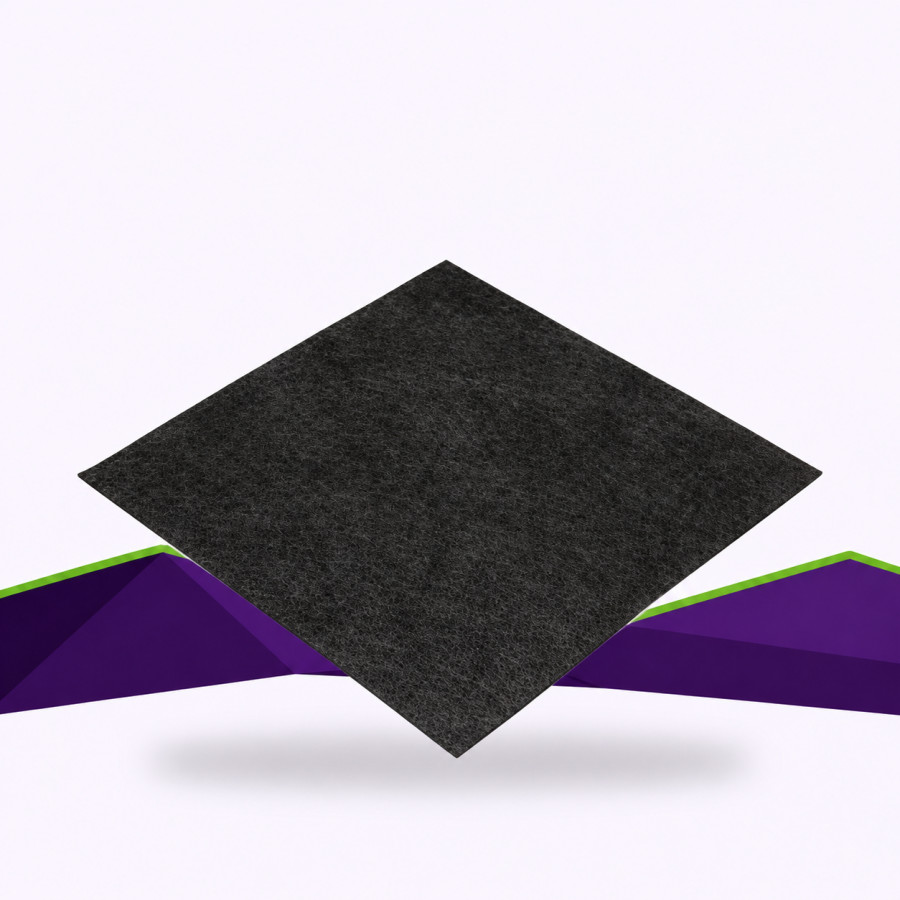 AutoPot quadratische Marix-Matte — schwarz, einzeln