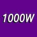 1000 Watt und mehr