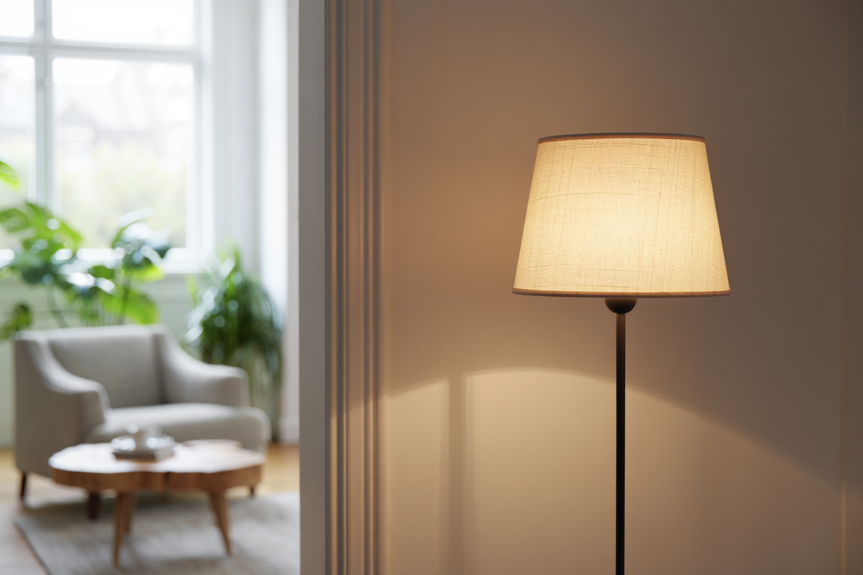 Design-Stehlampe: Standleuchte für Wohnzimmer und Interieur