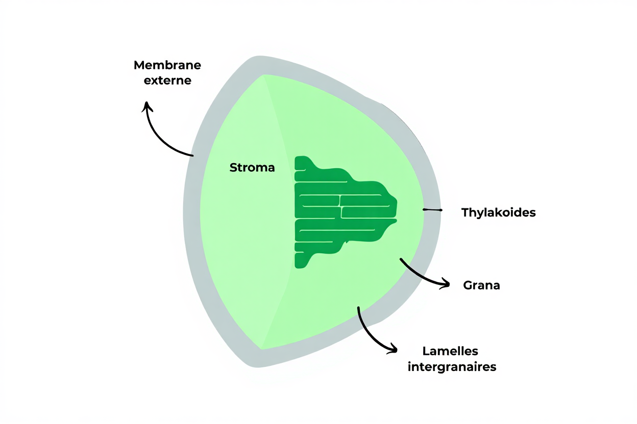 Schema Photosynthese 12. Klasse: Phasen und Stoffproduktion