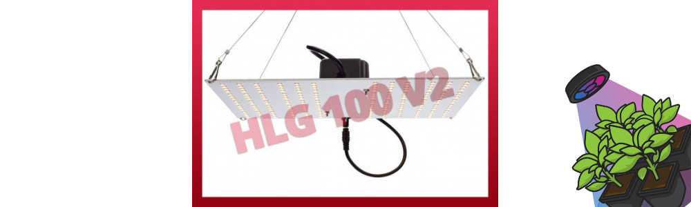 HLG 100 V2 – Leistungsstarke LED-Beleuchtung für Pflanzen – Horticulture Lighting Groupe