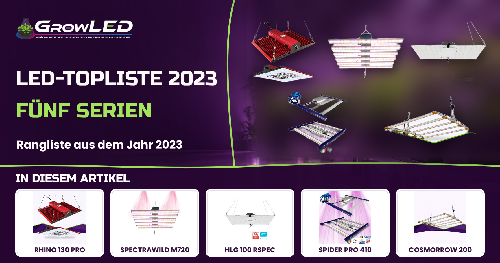 Kaufratgeber 2023 – Top 5 LED-Gartenbeleuchtung für den perfekten Anbau