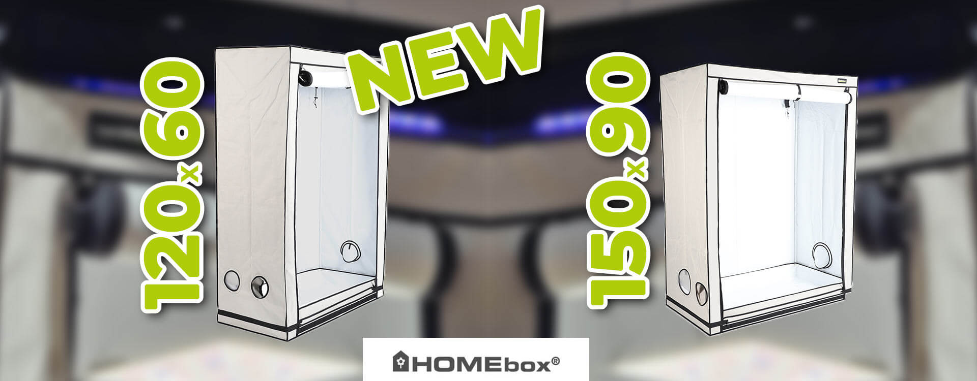 Neue HomeBox Kultivierungskammer – R120S und R150 – Exklusiv bei GrowLED