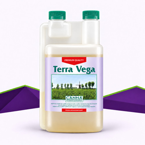 CANNA Terra Vega — Wachstumsdünger für Blumenerde